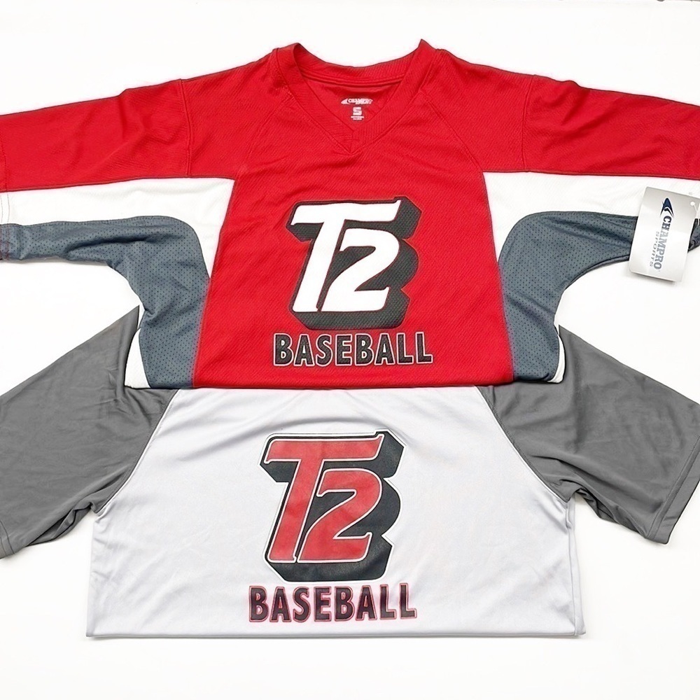 T2 Baseball men's jerseys